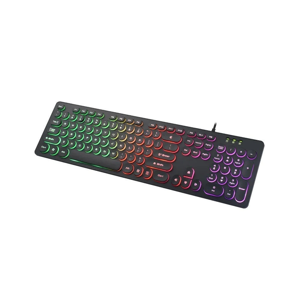 Teclado Gamer Knup LED – Desempenho, Estilo e Precisão em Cada Toque