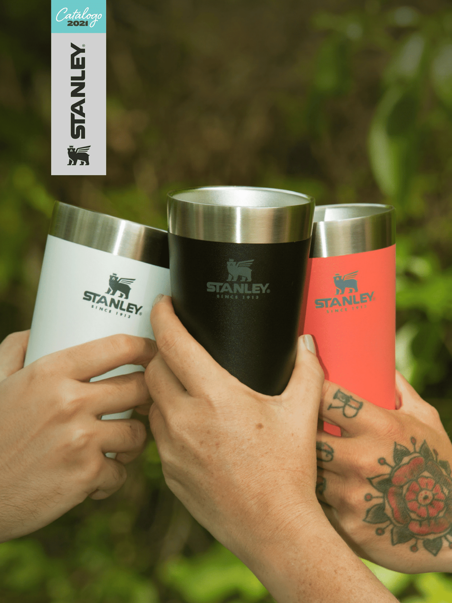 Copo de Aço Inox Térmico 473ml - Mantém Gelado por Horas