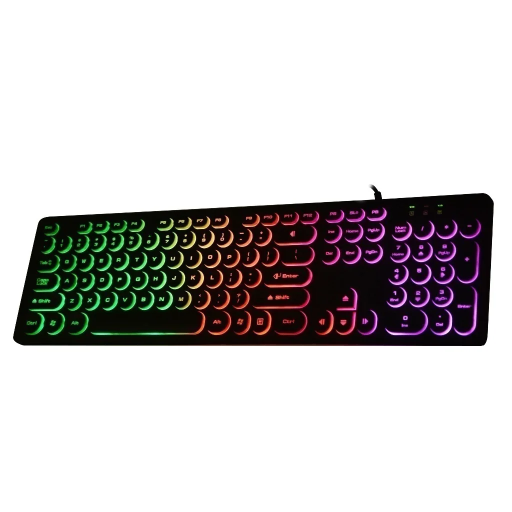 Teclado Gamer Knup LED – Desempenho, Estilo e Precisão em Cada Toque
