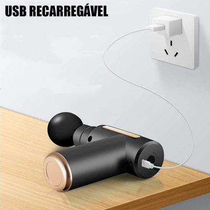 Massageador Muscular Elétrico 6 Velocidades – Alívio Imediato da Dor e Relaxamento Profundo