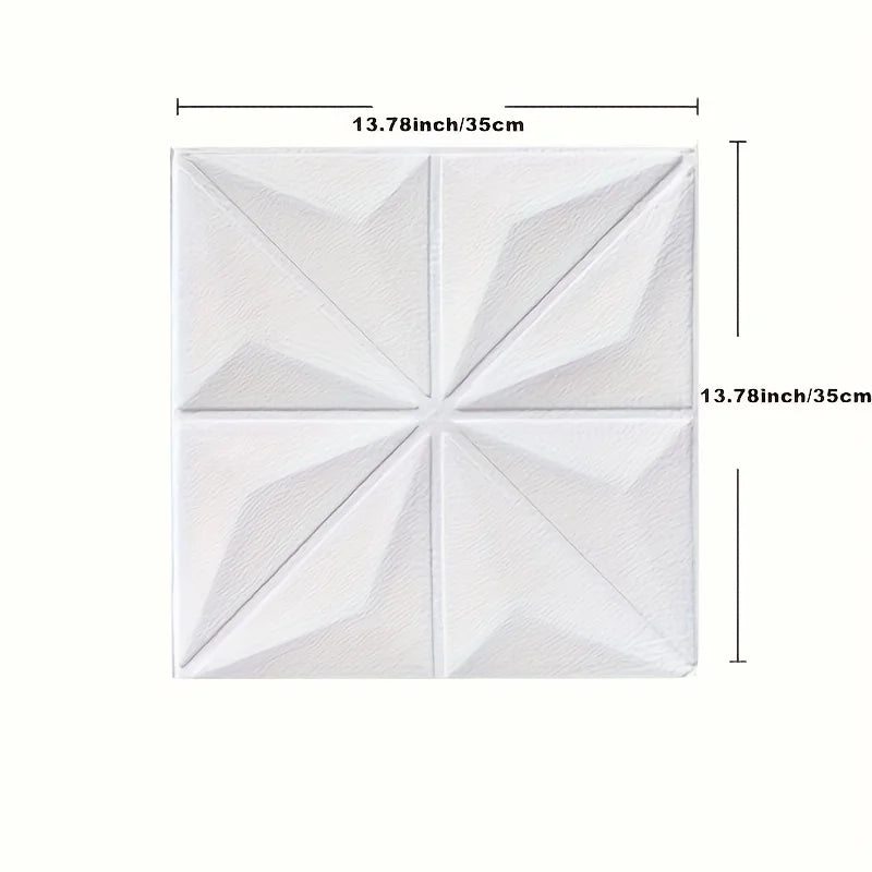 Papel de Parede 3D Autocolante em Espuma XPE – Estilo Tijolinho e Proteção Antiumidade