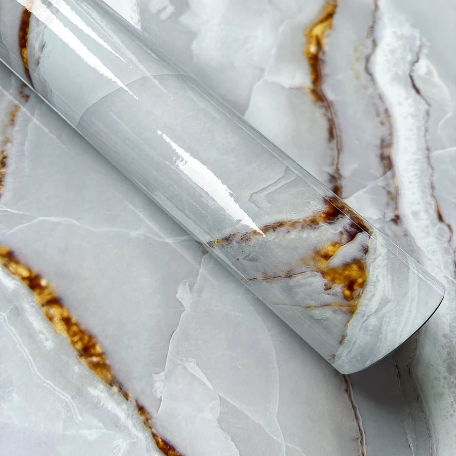 Adesivo Mármore para Parede e Móveis – Elegância, Facilidade e Estilo!