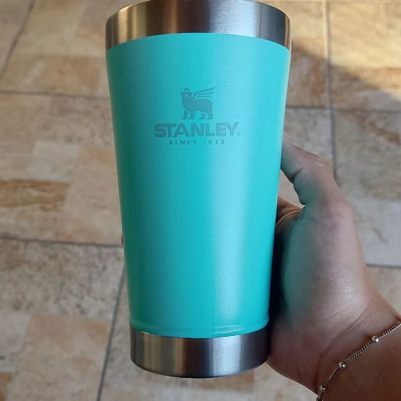 Copo de Aço Inox Térmico 473ml - Mantém Gelado por Horas