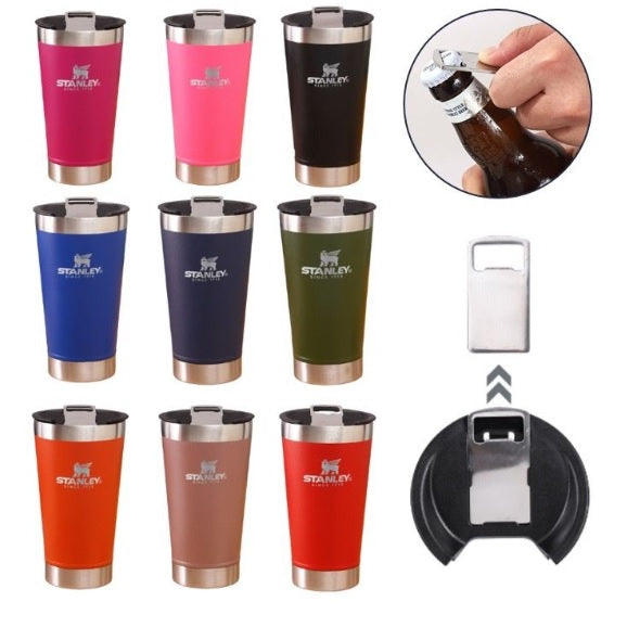 Copo de Aço Inox Térmico 473ml - Mantém Gelado por Horas