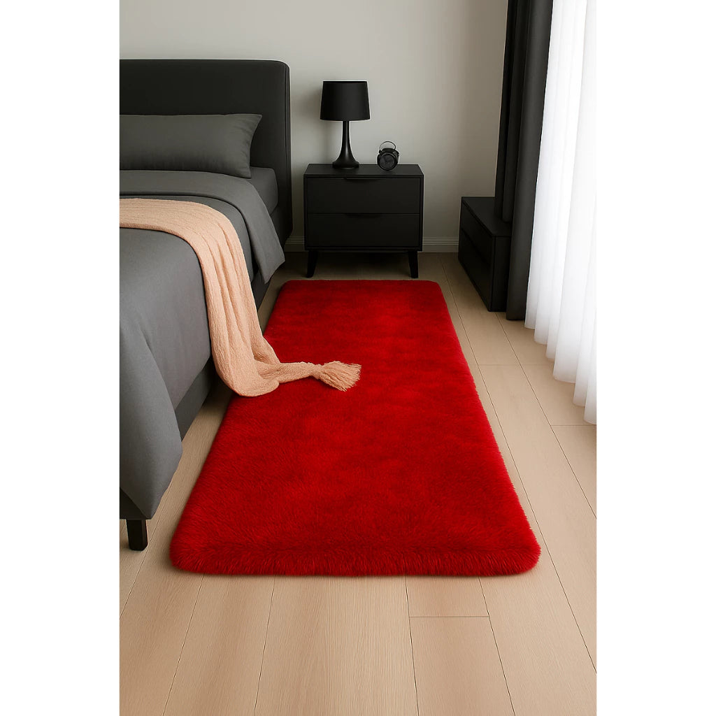 Tapete Passadeira Felpudo Peludo 2.00 m X 0.60 m