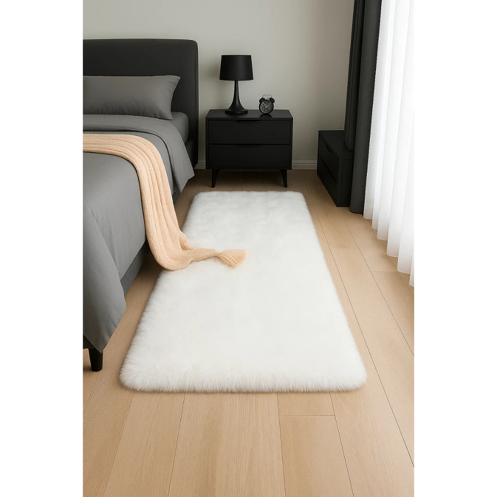 Tapete Passadeira Felpudo Peludo 2.00 m X 0.60 m