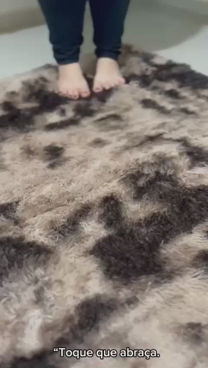 Tapete Passadeira Felpudo Peludo 2.00 m X 0.60 m